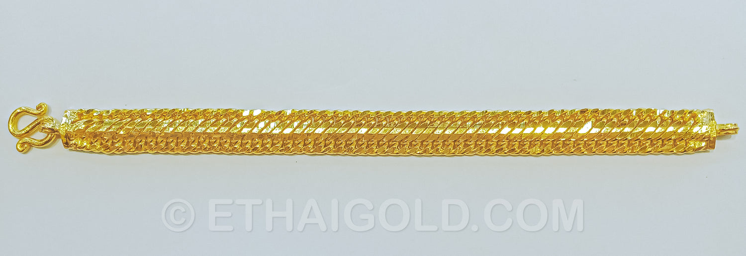 5 Baht Gold Bracelets